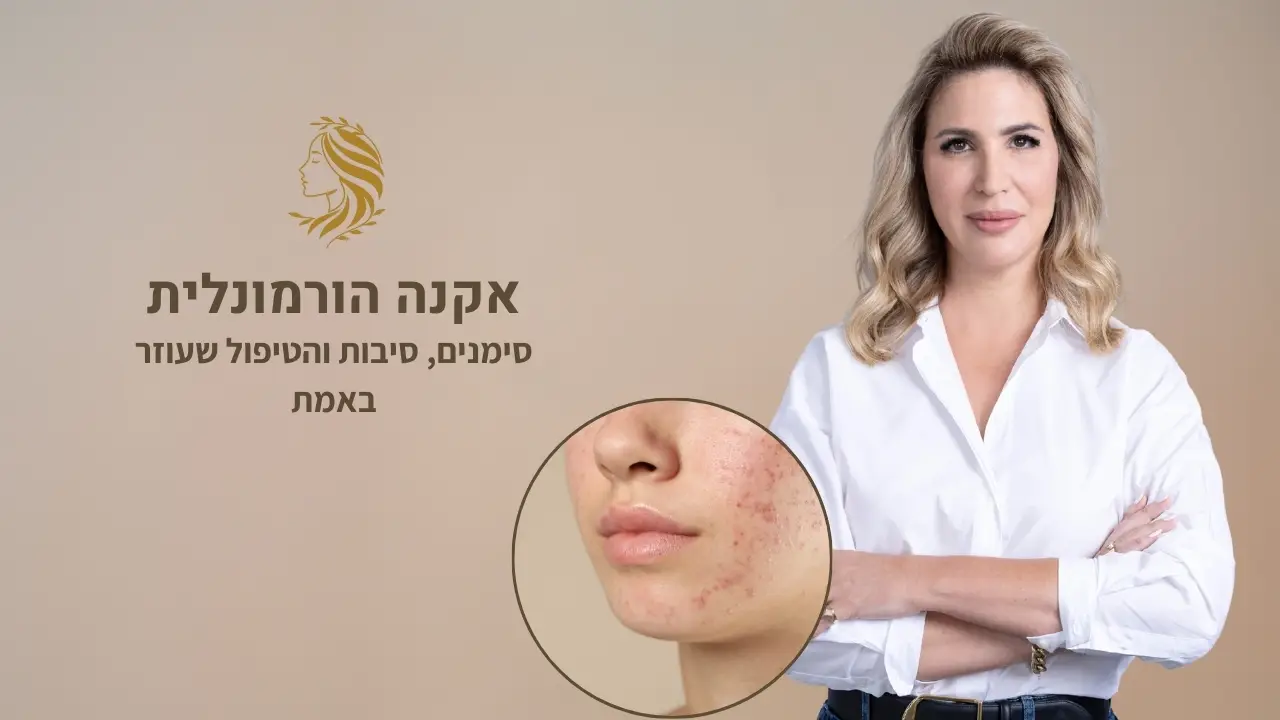 סרטון - טיפול באקנה הורמונלי, ד"ר אלה אגוזי, מומחית לרפואת עור ואסתטיקה